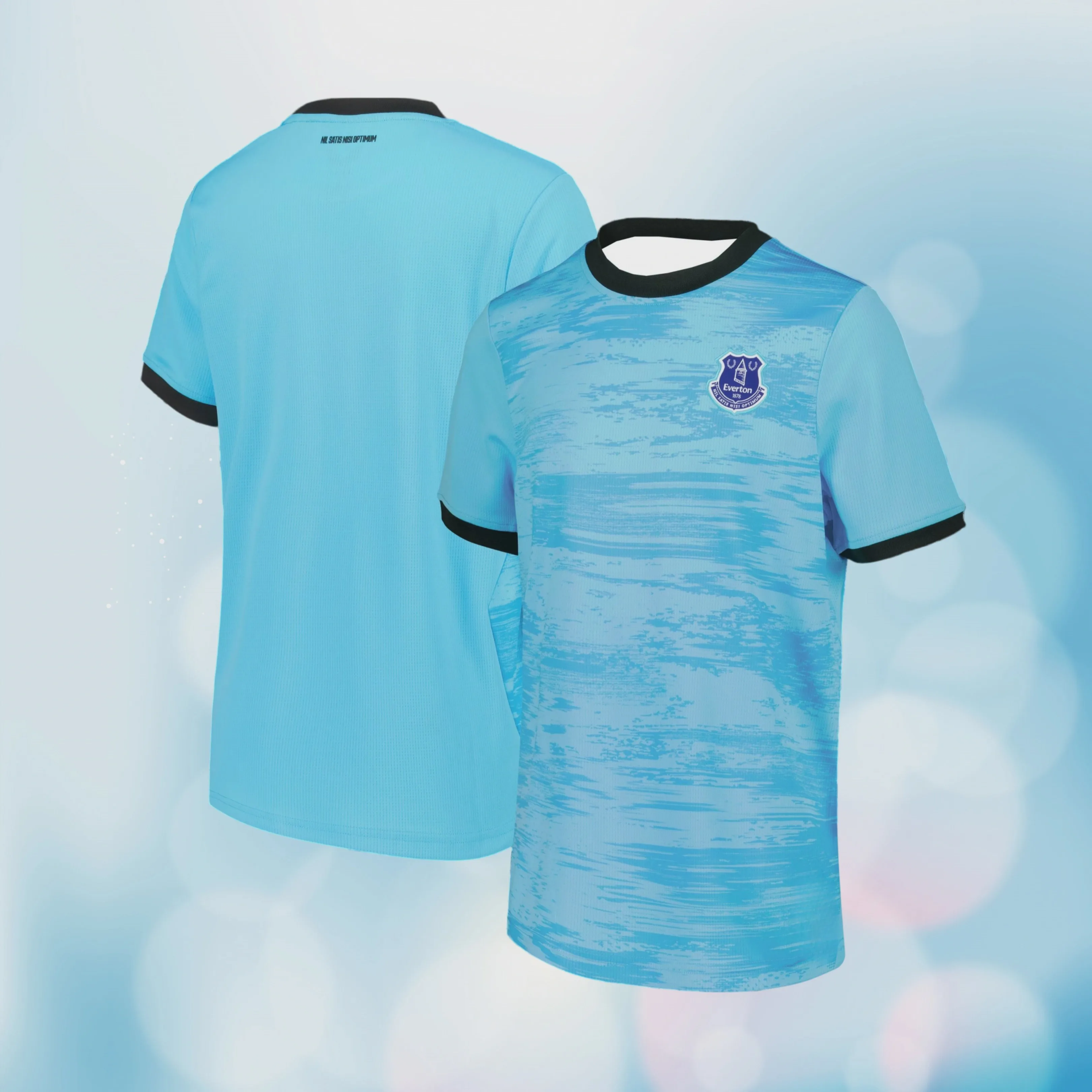 26-27 New Hot Y2k Men's Everton Home Blue Soccer Jersey Short Sleeve Breathable Football Shirt Fans Version