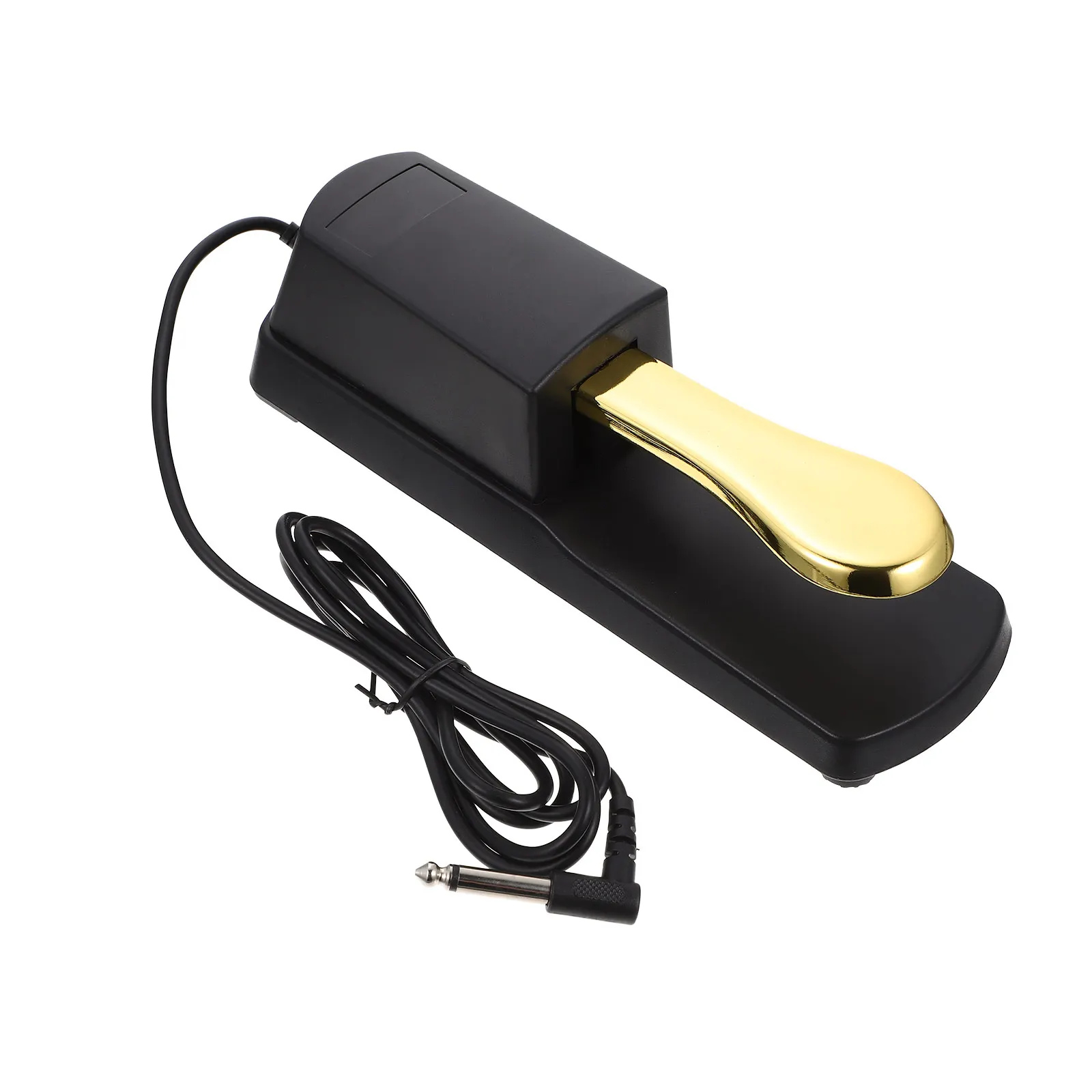 

Piano Electronic Foot Pedal Universal Sustain Electric Pedals for Keyboard Organ Sustaining Golden Damper