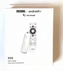 【Genuine]】MECOOL KD5 Android 11 TV Stick Dolby Audio 1GB+8GB Google Certified Google TV Stream Media Receiver Stick Home Player