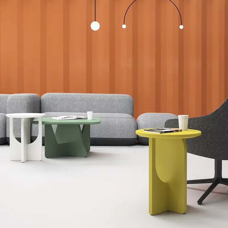 Nordic Wind Coffee Table With Simple Splicing For Leisure Area Home Or Office Side Few Sofa Corner Combination