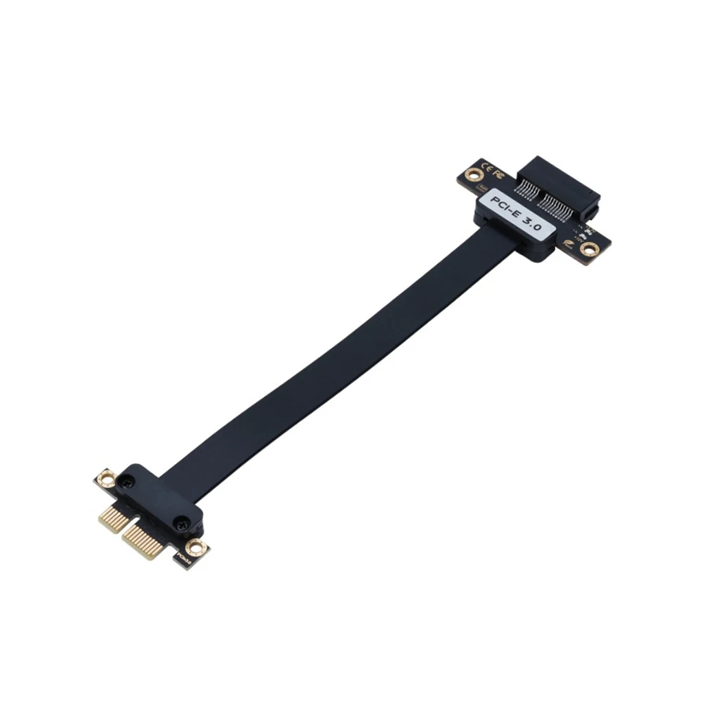 PCI-E 1X 3.0/4.0 GPU-Verlängerungskabel, vergoldeter PCIe X1/X4/X8/X16 Riser für NVMe SSD, Netzwerkkarte, Soundkarte, USB-Erweiterungskarte – Detail 19