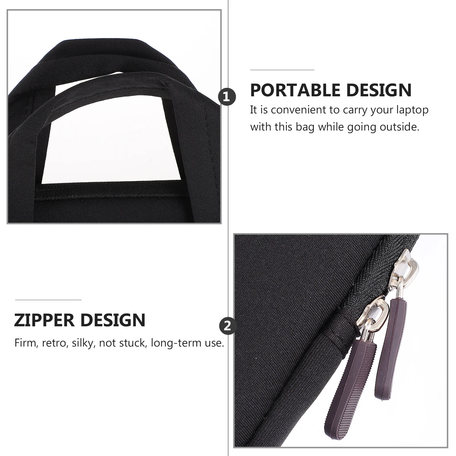 

13 inch Laptop Handbag Notebook Computer Carrying Pouch Briefcase for Slim Devices Jiaji Cloth Protective Storage Bag