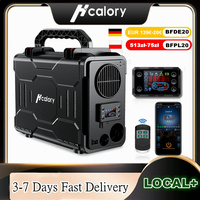Hcalory 12V 8KW All in One Diesel Car Parking Heater with Remote Control and LCD Monitor for Car Trucks Boats Bus RV and Trailer
