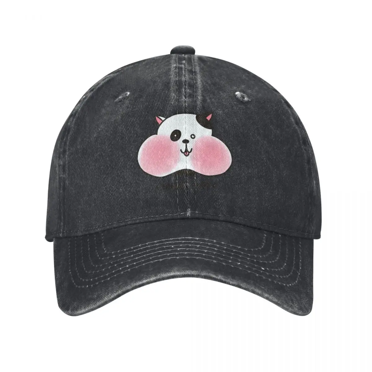 

Chubby Puppy Baseball Caps Vintage Denim Washed Headwear Unisex Style Outdoor Running Hats