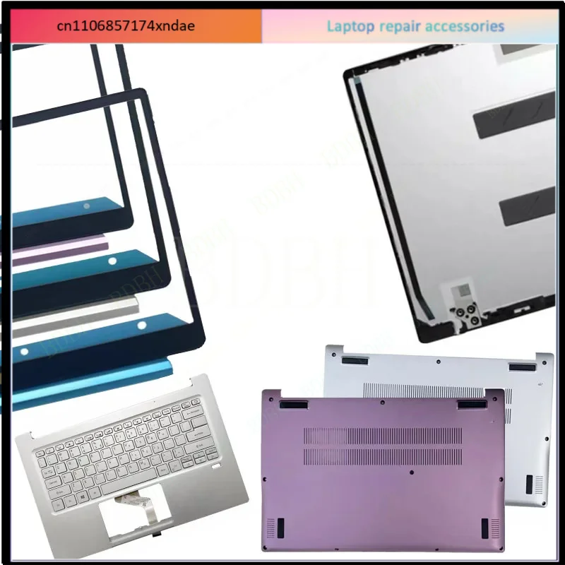 For Swift3 SF314-42 SF314-59 N19C4 LCD Back Cover / LCD Bezel /Upper Case Palmrest  With Backlit Keyboard / Bottom Case