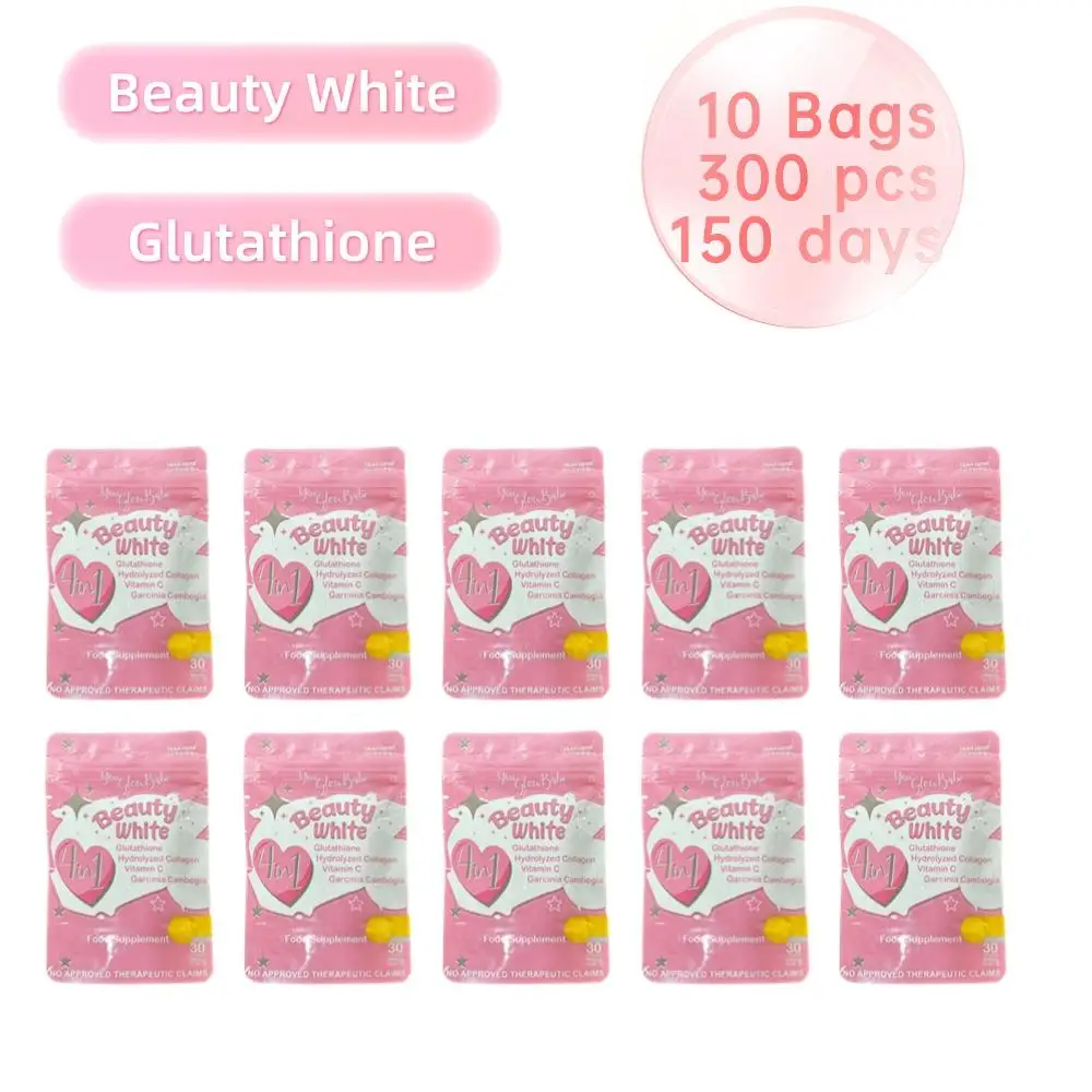 1/2/3/4/5/10 Bags Glutathione Capsules Female You Glow Babe Beauty White 4in1 VC Multivitamin Food Supplement Avoid Sun UV Rays