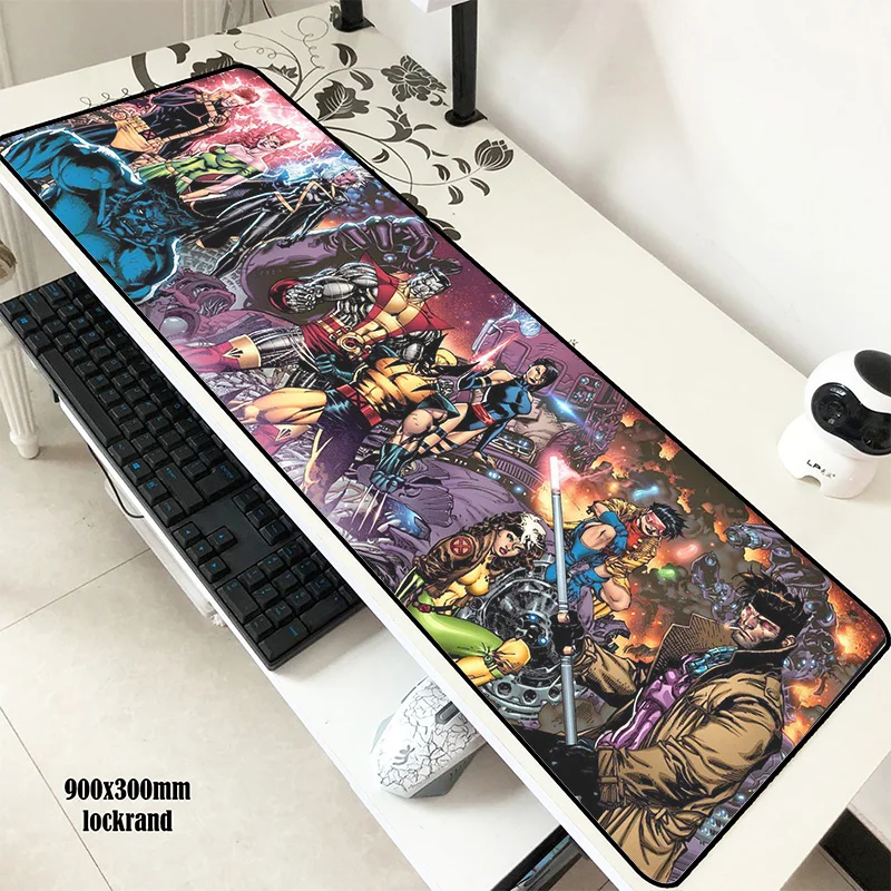Image of X-Men Mauspad Gamer 900 x 300 x 3 mm Gaming-Mauspad Bestseller Notebook-PC-Zubehör günstigste Padmouse ergonomische Matten