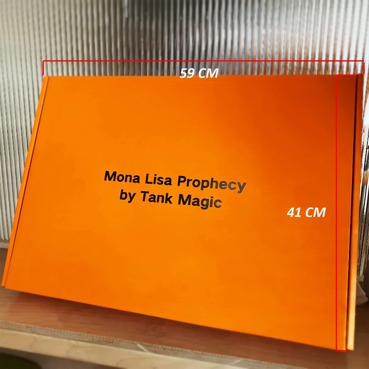 Large Mona Lisa Prophecy by Tank Magic Tricks The Chosen Card Appearing Card Prediction Stage Magia Close up Illusions Gimmicks