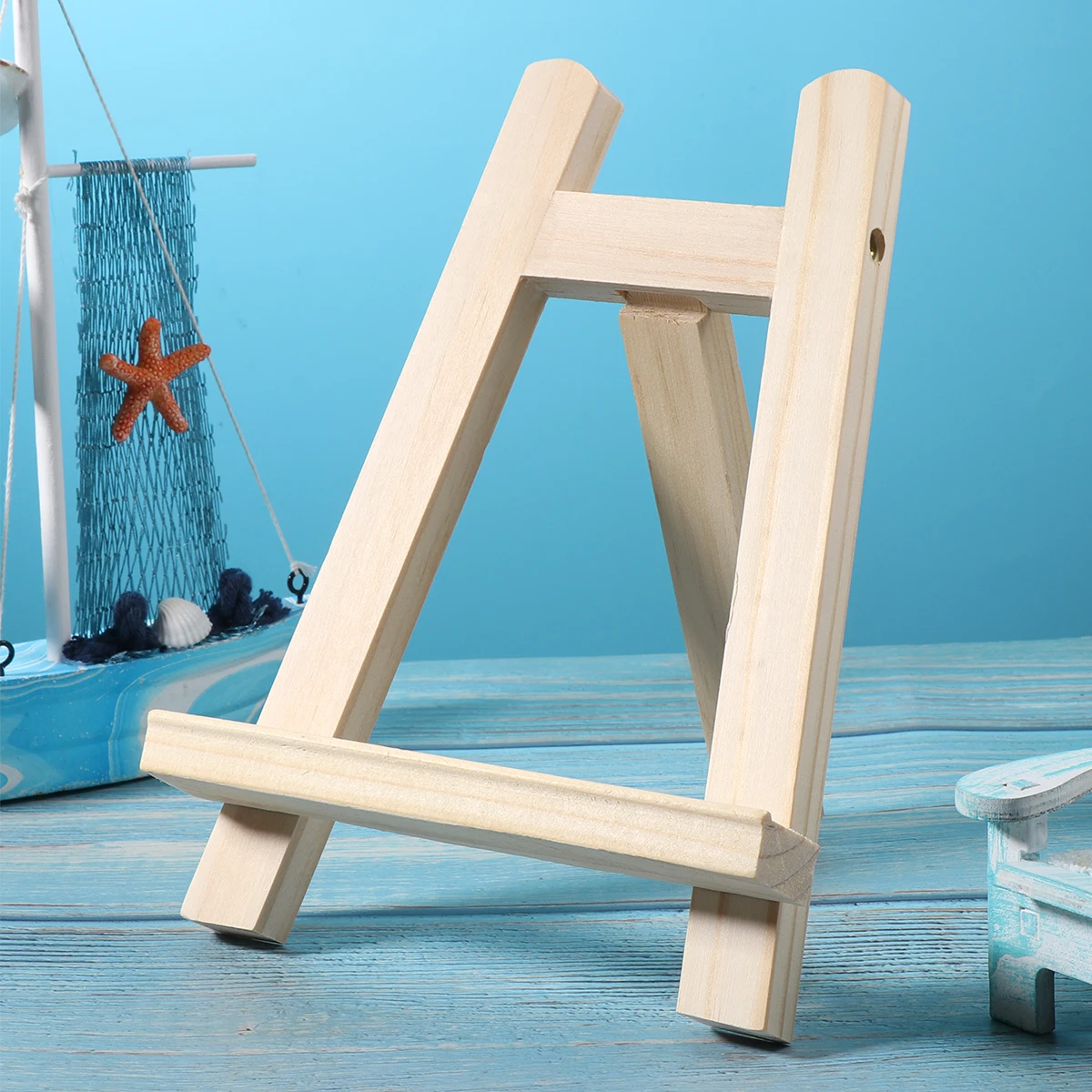 

Children's Easel Tabletop Wood Display Easels for Painting Small Photo Frame Bracket