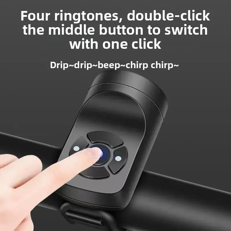 دراجة، سيارة كهربائية، بوق الدراجة الجبلية، جرس مقاوم للماء تحذيري للسلامة، جرس شحن #1