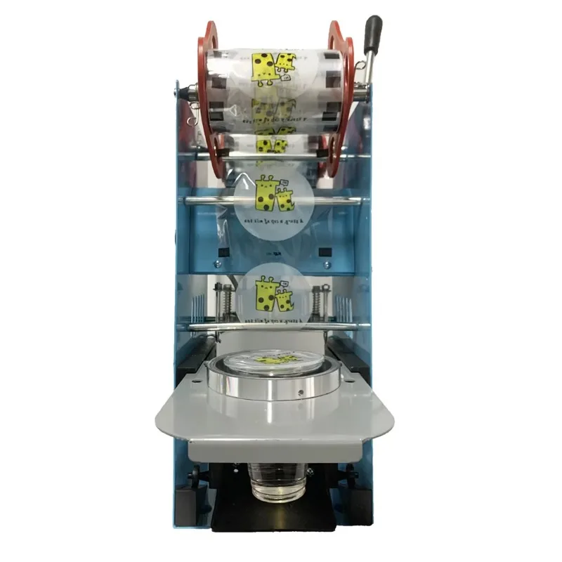 Manual sealing machine 90 95 caliber universal disposable beverage bubble teacup special sealing machine