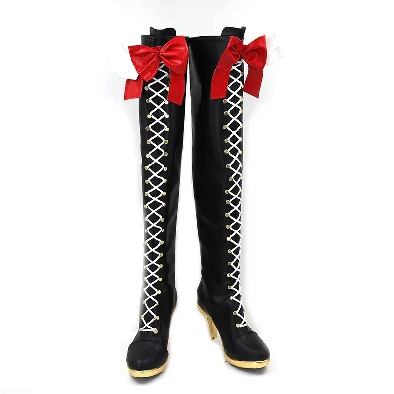 

ff34XT8Pripara Hojo Sophy Cosplay Shoes Boots Halloween Costume Accessory Prop@XT6！
