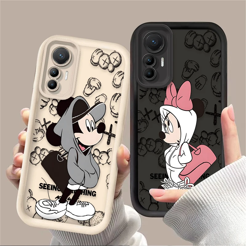 Case for Xiaomi 14T 13T 12T 11T 13 12 11 Lite 5G NE POCO X6 X5 F6 F5 F3 X4 GT X3 NFC M5S C65 M6 Pro Disney Mickey Minnie Mouse