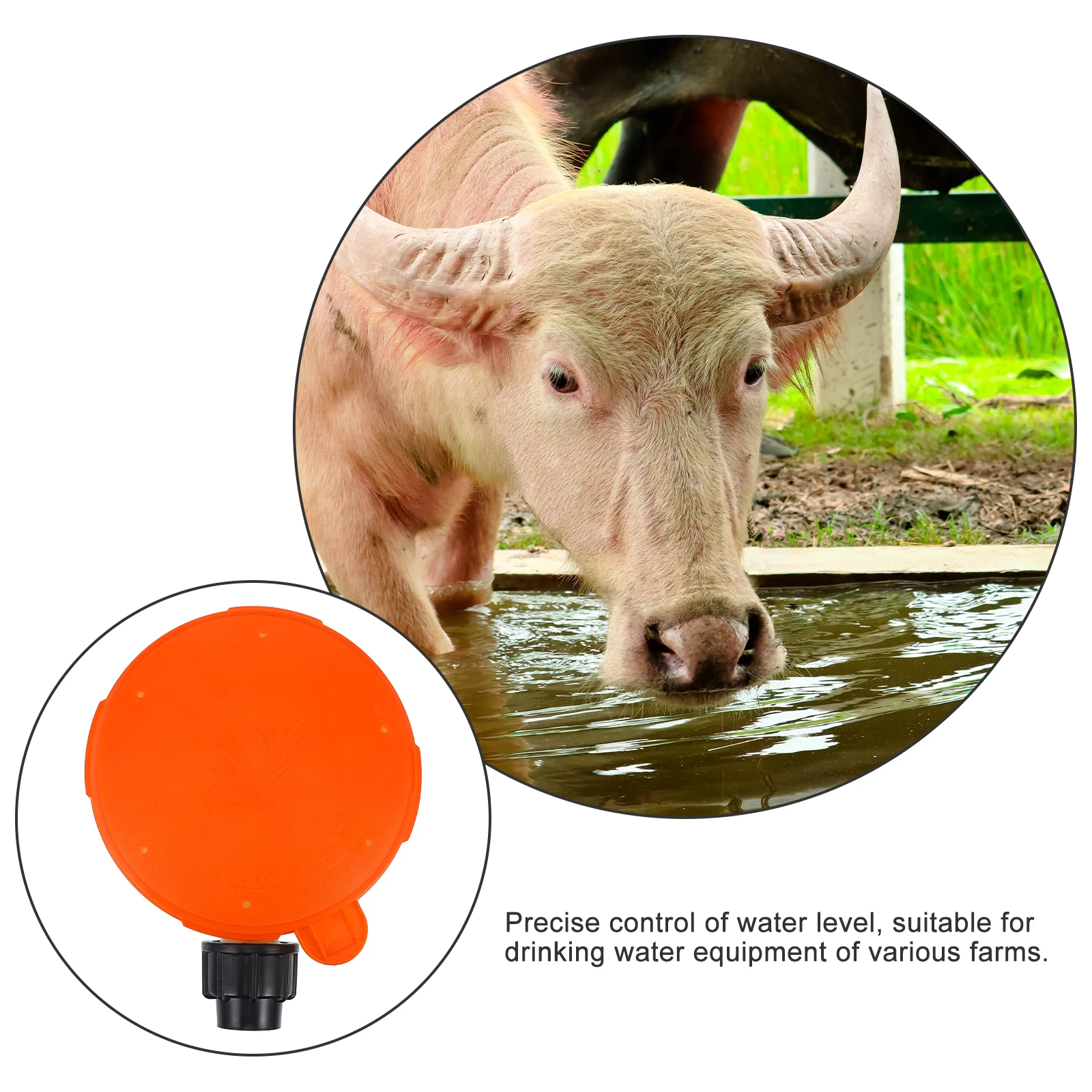 

Pig Drinking Water Controller Automatic Level Timer Valve Farm Equipment Plastic Accessories Water Saving Tool