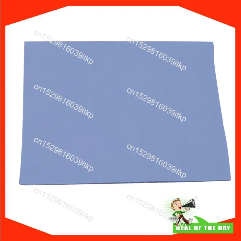 8월 8X 새로운 GPU CPU 방열판 냉각 전도성 실리콘 패드 100Mm X 100Mm X 1Mm 열 패드 고품질