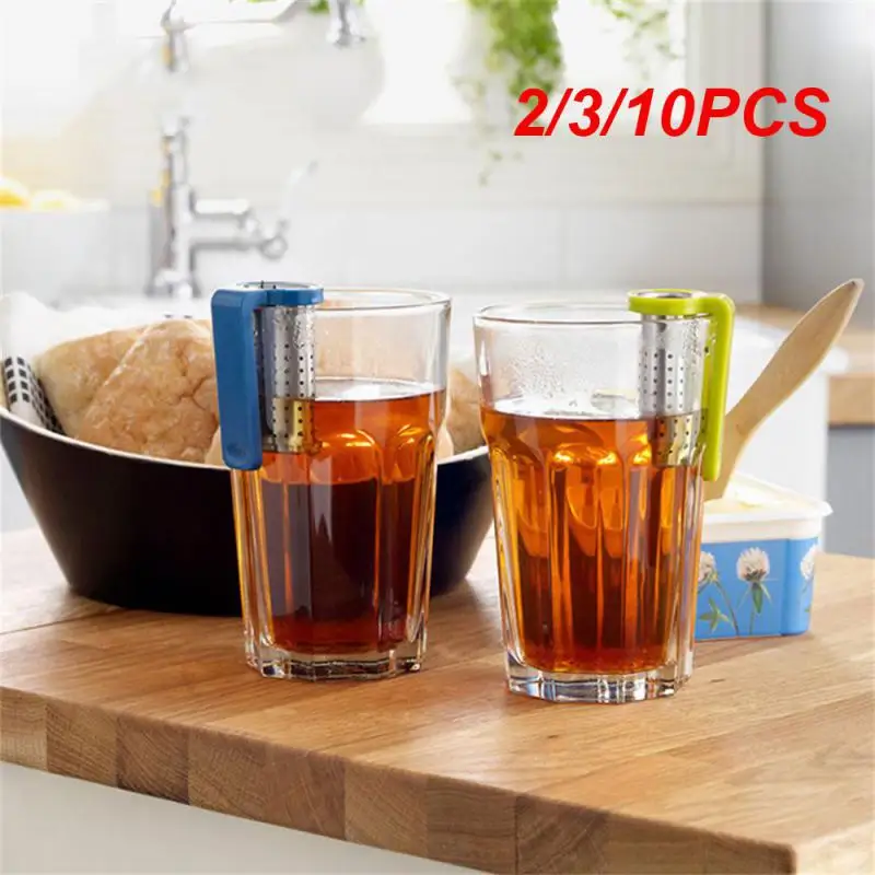 2/3/10PCS Tea Maker High Quality Tea Set Fashionable Convenient Tea Etiquette Stainless Steel Tea Strainer