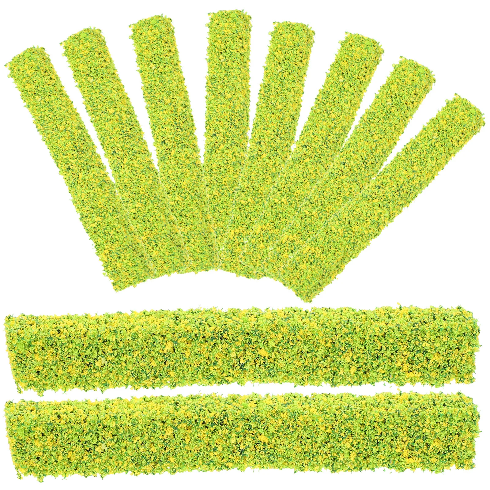 Arbustes de fleurs artificielles miniatures, 20 pièces, décoration de scène naturelle pour Table de sable, chemin de fer, Micro accessoires de photographie de paysage