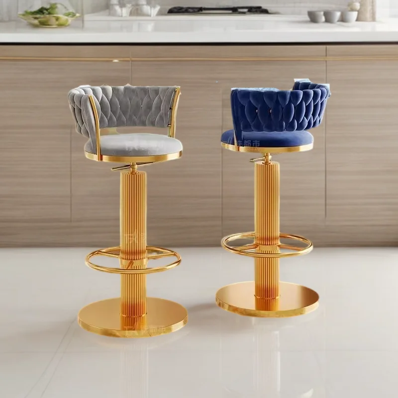 

Tabourets De Bar Modern Banks Stool Chair Stools High Home Chaise Cuisine Barstool Luxury Brand Set Interior Kitchen Swivel