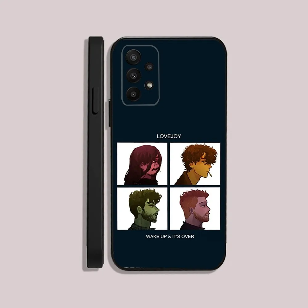 L-Lovejoy Normal People Things  Phone Case For Samsung S24,23,22,30,21,10,9,Ultra,Plus,Lite,FE,5G Black Soft Case