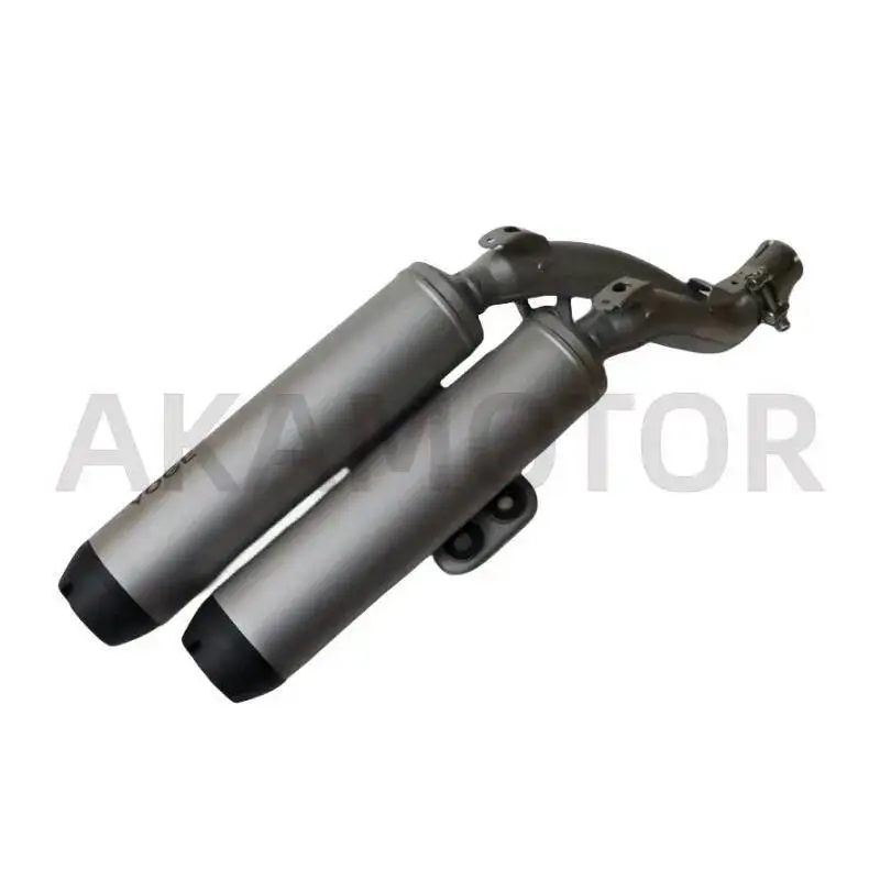 Muffler Exhaust Pipe Rear Section For Loncin Voge Cu525 Lx500-3a