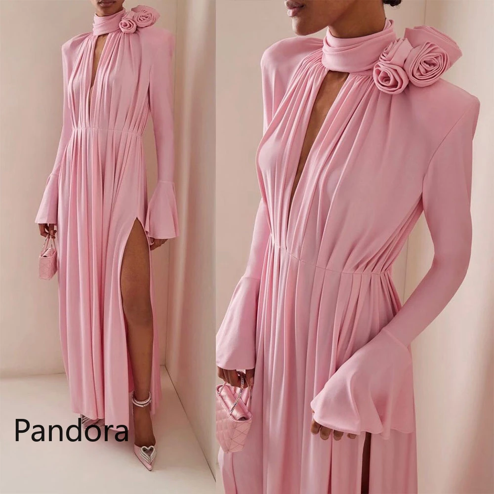 

Pandora Prom Dress Full Sleeves With Ankle Length Evening Dress Women Birthday Wedding Party Formal Gowns Arabia2024