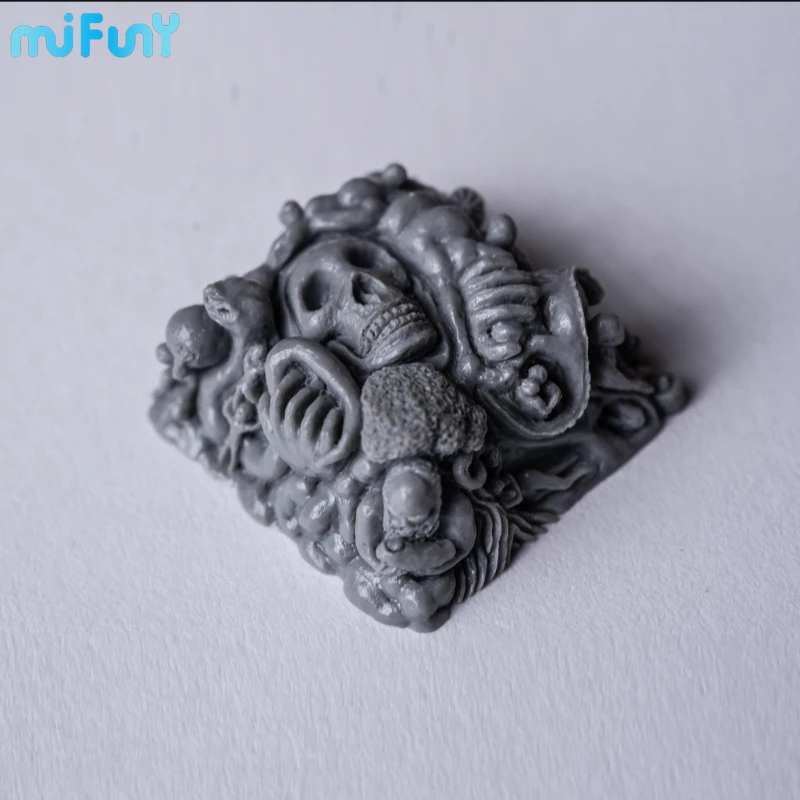 Skull Keycaps Originality Personality DIY Resin KeyboardCap Custom Handmade KeyCap for Mechanical Keyboard Accessories