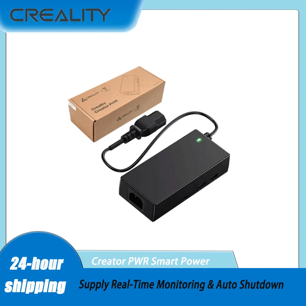 Creality Creator PWR Smart Power Supply Real-Time Monitoring & Auto Shutdown 3D Printer Smart Protection for Creality 3D Printer