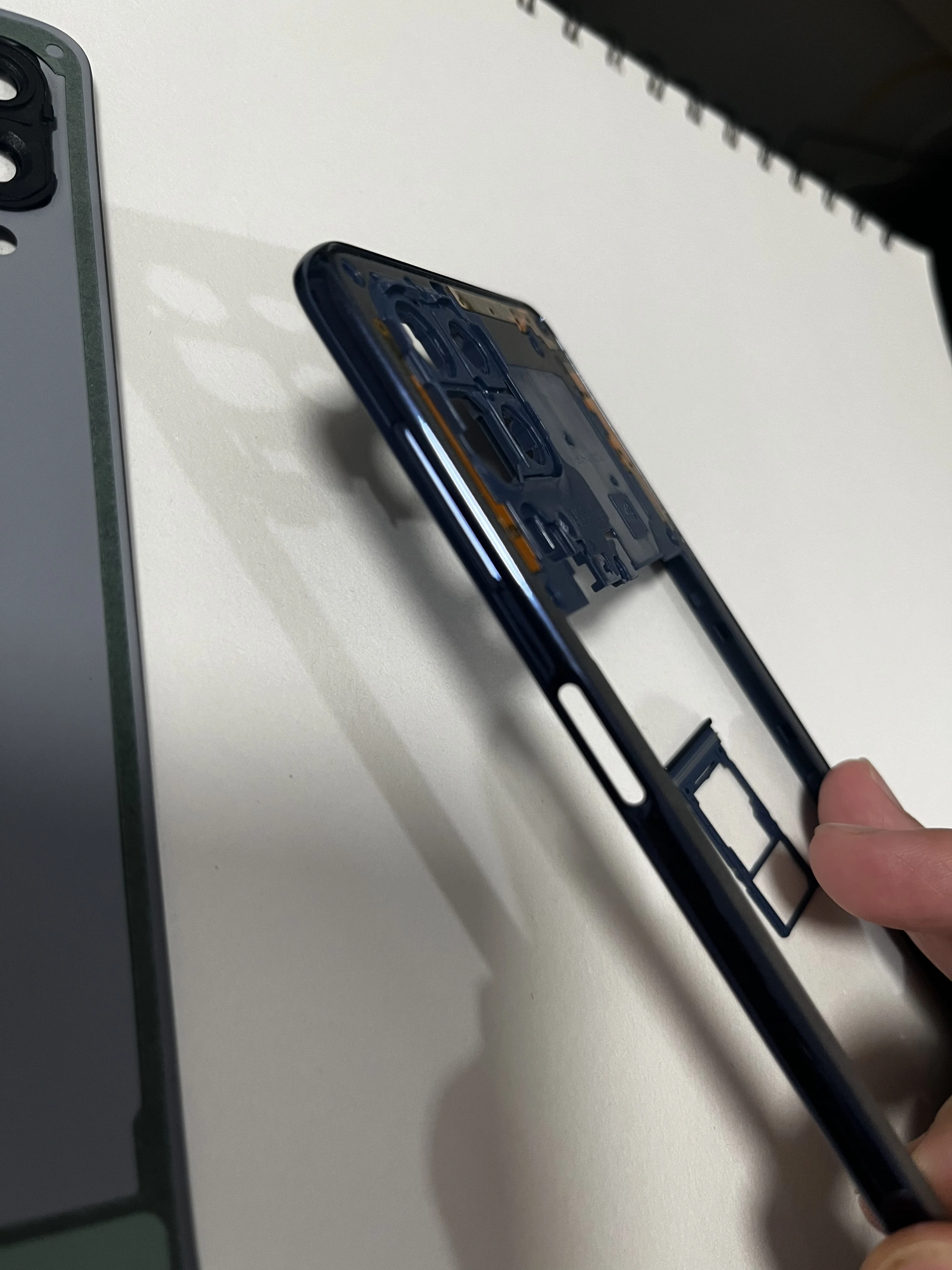 Pełna obudowa do Samsung Galaxy M53 5G M536 M33 M336 M52 M526 Środkowa rama + pokrywa baterii Tylne drzwiczki Obudowa z obiektywem Wymień — zdjęcie produktu 6