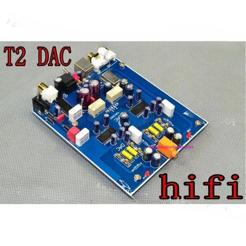 

T2 Fever Level HIFI Decoder Optical Fiber Coaxial USB Dual Parallel TDA1305T Computer USB Sound Card DAC