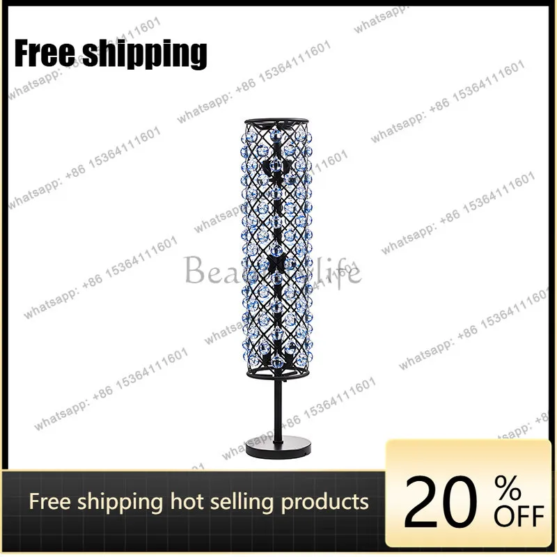 High quality creative luxury hotel living room hand polished glass floor luminous decoration