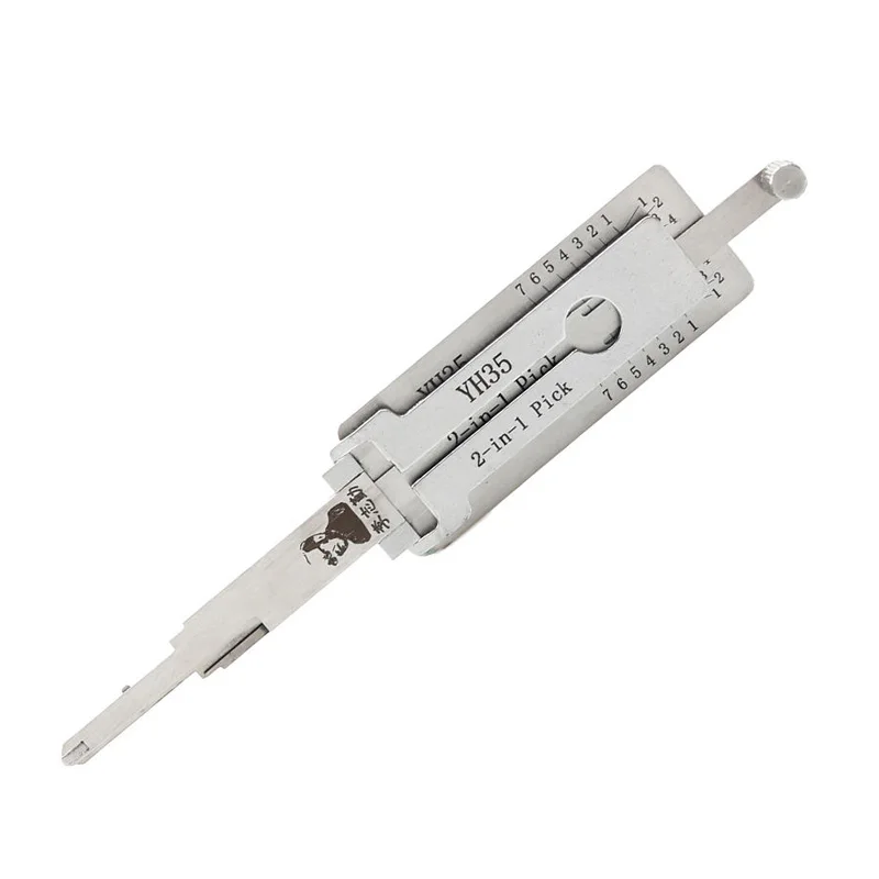 

Original Lishi YH35 2-in-1 Lock Pick Decoder Ignition Car Door Opener for Yamaha Motorcycles Flat Milling