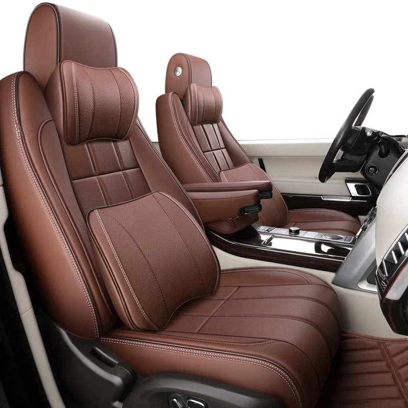 

New Customized Trumpchi Car Seat Cover Special Edition for Civic Sportage Santa Fe Escape QX50-PU Material