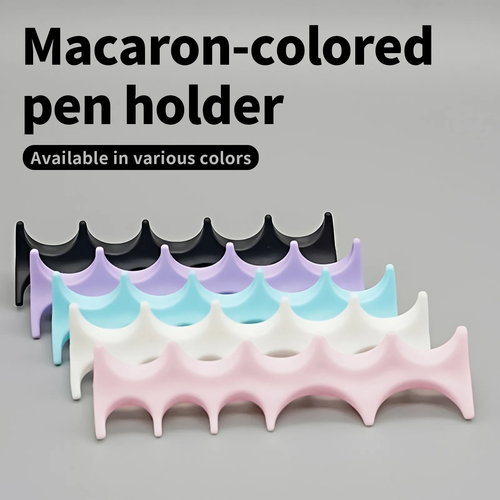 Soft Silicone Nail Pen Holder Brush Rack Shelf UV Gel Brush Display Stand Makeup Painting Pen Rest Organizer Stander Manicure