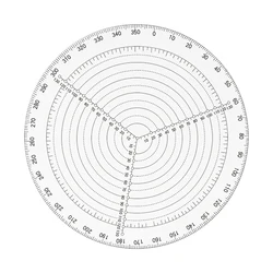 Round Center Clear Acrylic Finder Creative Lathe Work Compass Circle Gauge Processing Tools for Wood Turning Drawing Center Find