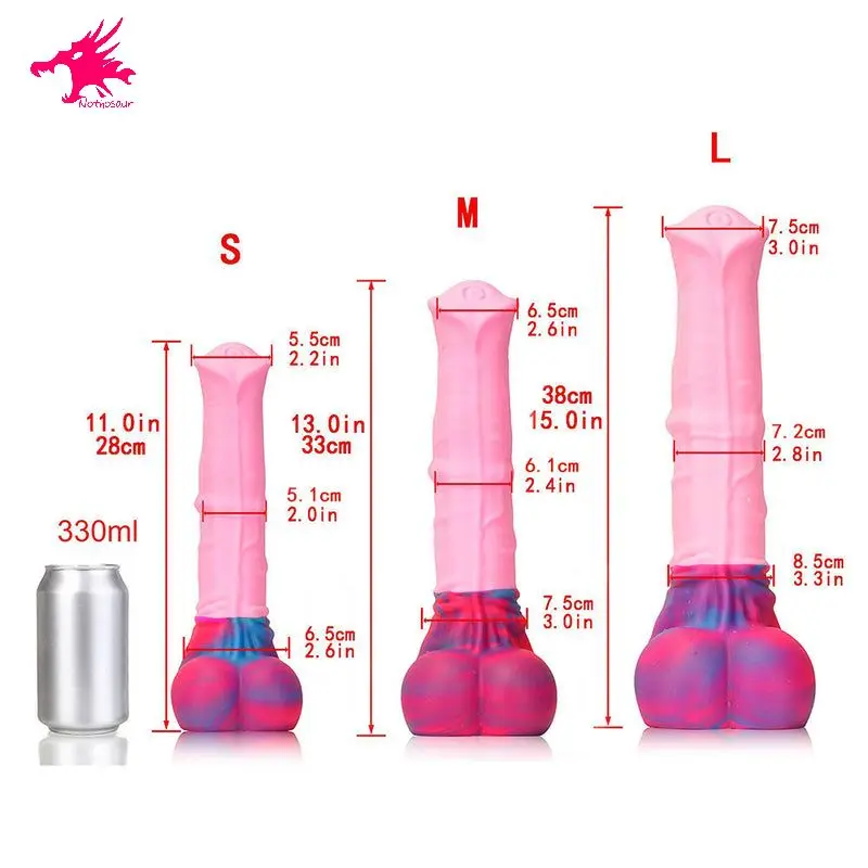 Huge Horse Dildo Realistic Animal Penis Anal Dilator Butt Plug Sex Toys For Women/Men Masturbators Vagina Thick Big Dildos