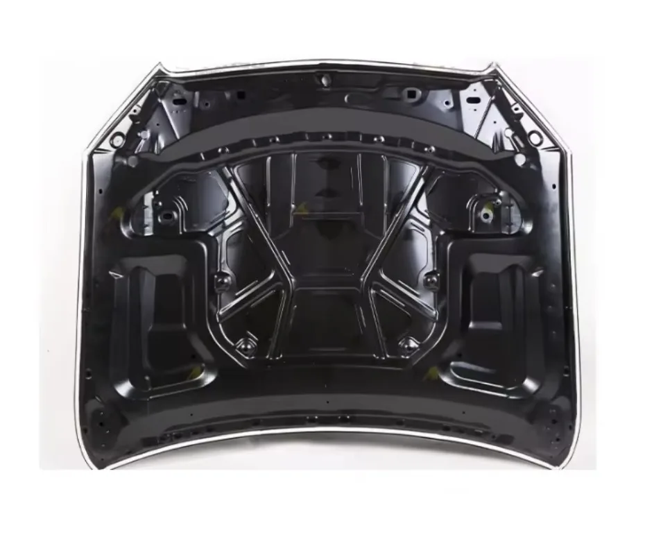 New Bright Black Aluminum Hood for 2015-2021 -C-Class W205 AMG-Style Upgrade High Quality