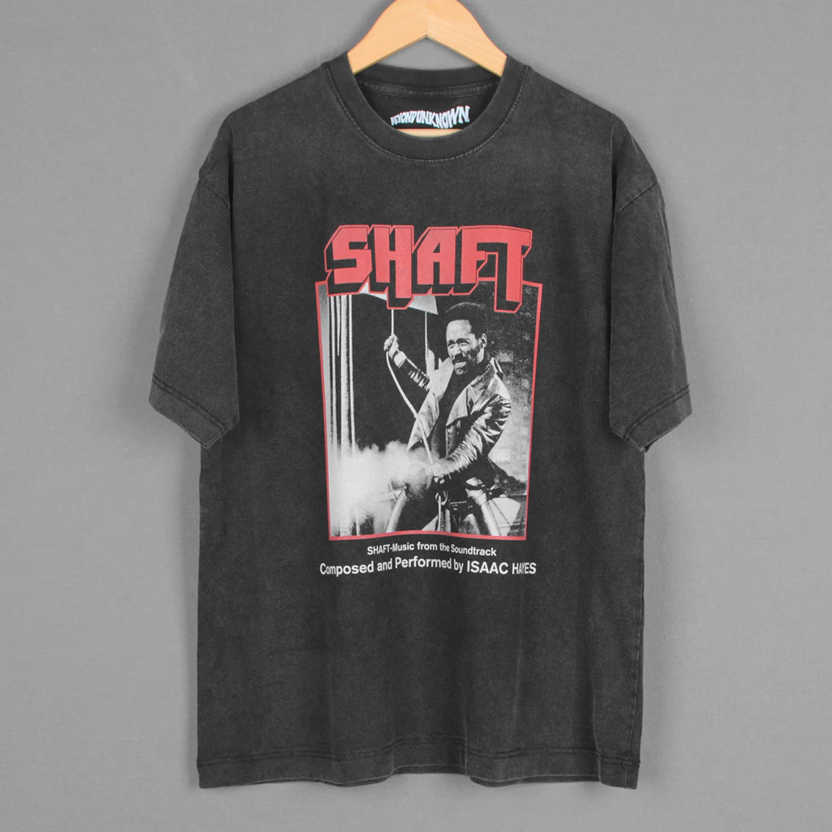 Eixo isaac hayes t camisa filme 70s jazz funk soul cult armadilha roxo chuva lavado algodão masculino verão legal impresso camisa