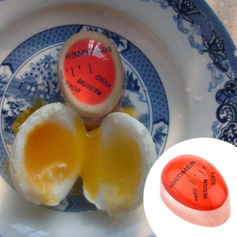 Convenient Eggs Cooked Degree Boiled Color Changing Indicators Eggs Boil Indicators