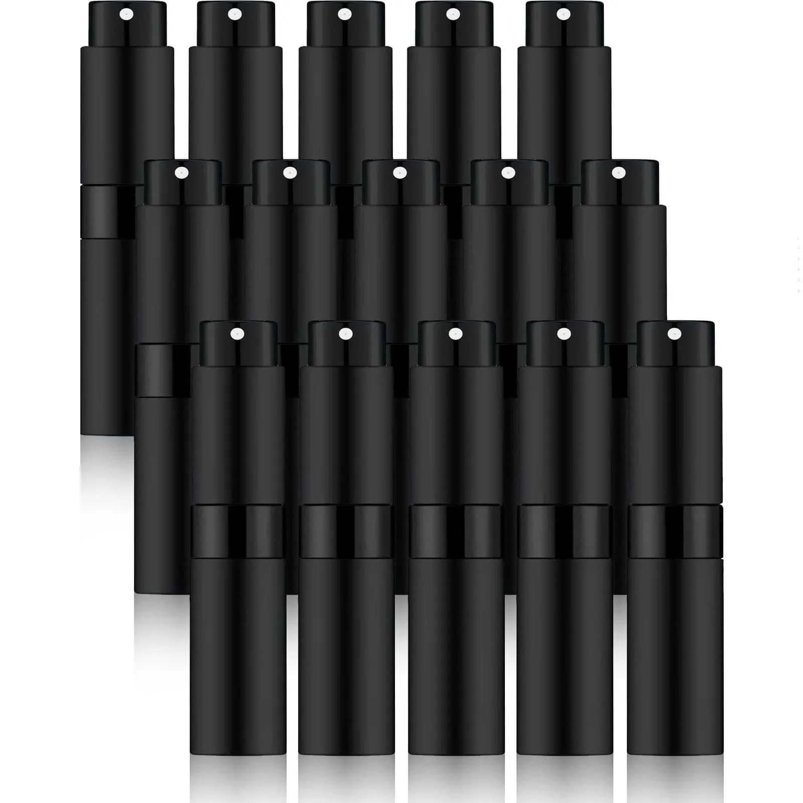 

20Pcs 8ML Perfume Spray Bottle Travel Perfume Atomizer Black Refillable Perfume Bottle Portable Cologne Sprayer for Women Men