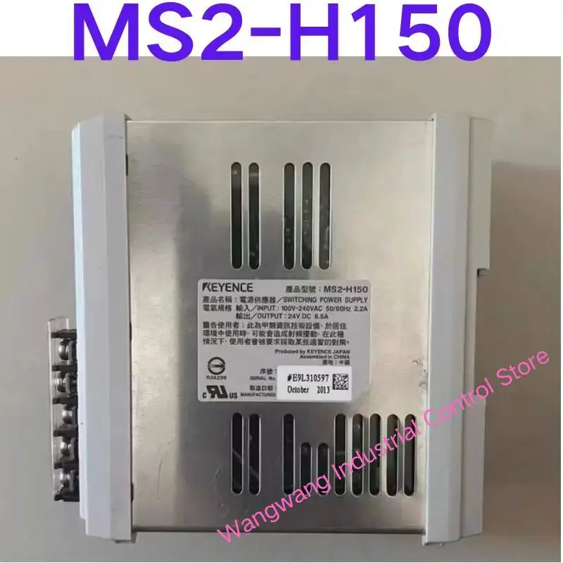 Second-hand test OK , MS2-H150 Keyence Switching Power Supply 6.5A