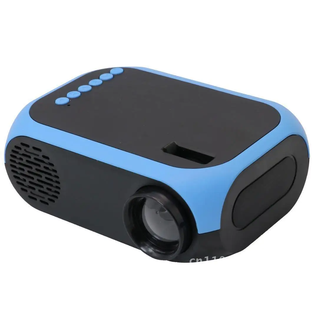 

Small Portable HD Projection Projector Multimedia HDMI USB Home Use White/Black/Red/Blue - Multilingual Remote Control Included