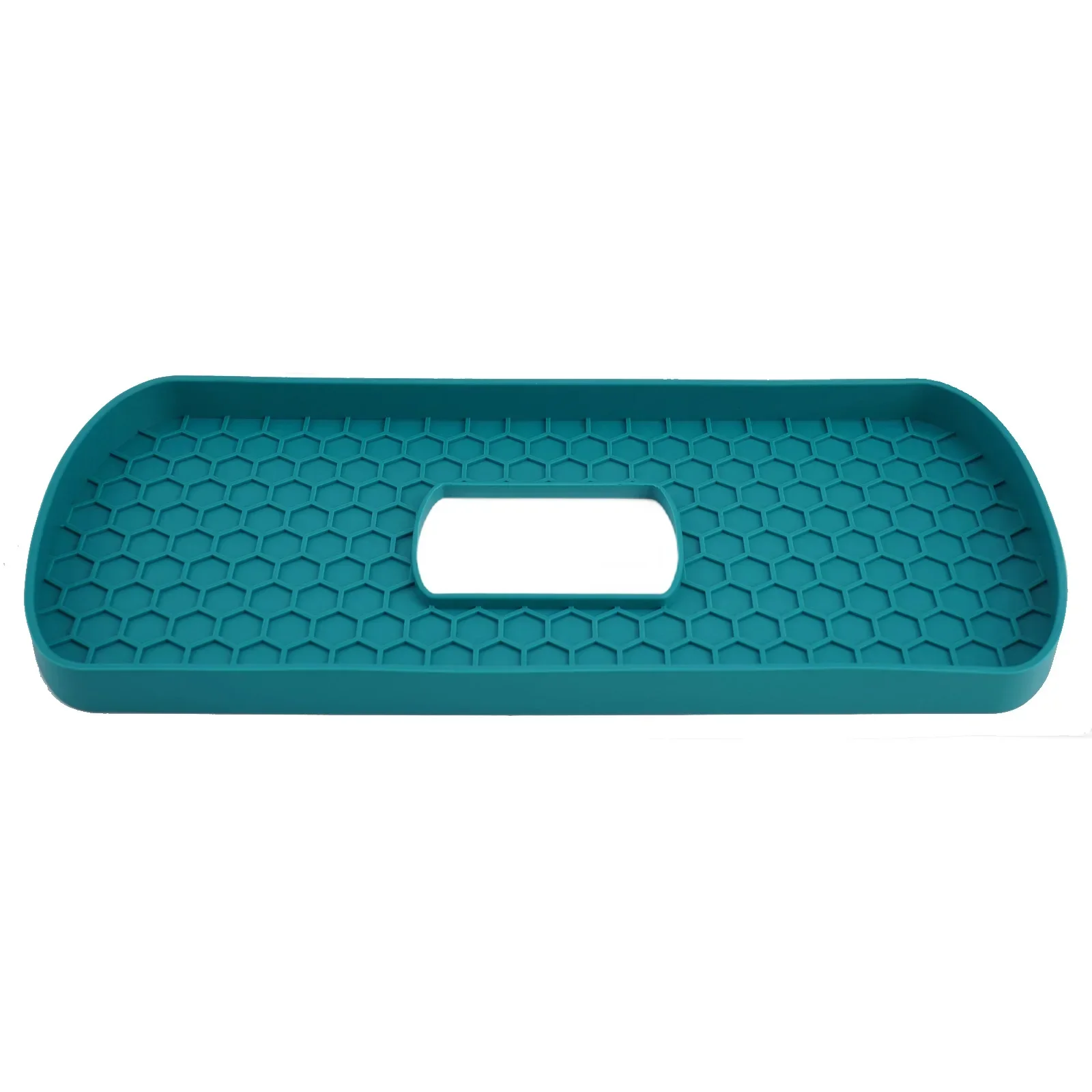 Bandeja dispensadora de almofada de drenagem flexível, bandeja de drenagem, tapete de secagem de torneira, flexível e resistente, generoso para armazenamento de moda