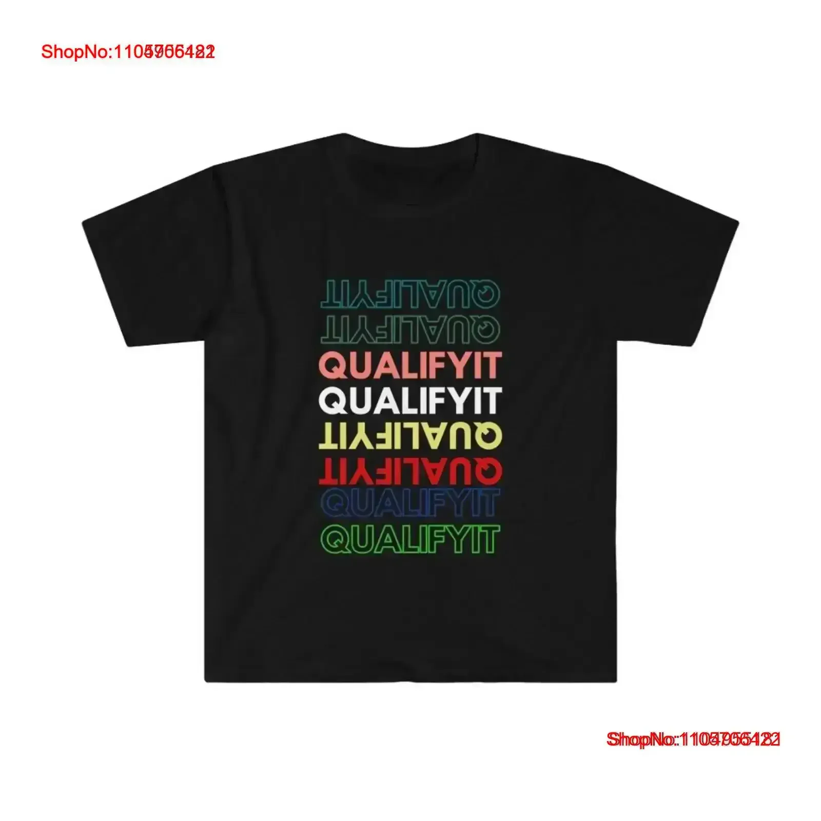 QUALIFYIT Colorway T Shirt vintage Washed designer clothes fashion Soft Breathable graphic Casual Comfortable streetwear