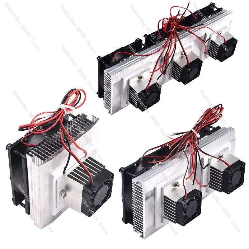 

Комплект полупроводниковых охлаждающих чипов, электронный охладитель 12 В, радиатор «сделай сам», небольшой кондиционер, набор модулей охлаждения холодильника на заказ