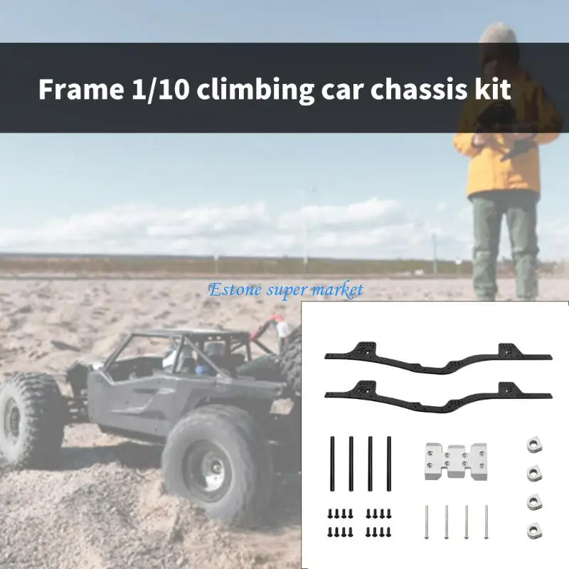 

090B Aluminum Chassis Kits Modification Part for Remote Control Crawling Performances