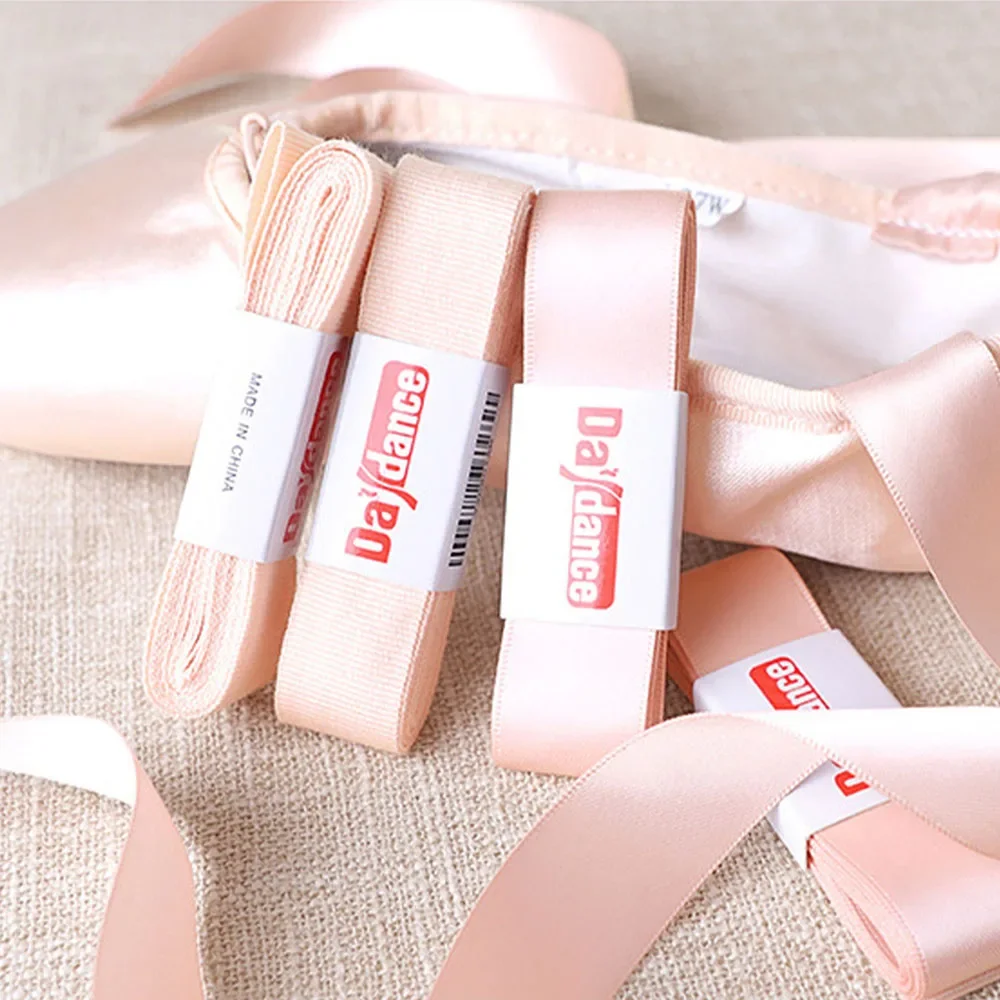 Satin Ballet Pointe Shoes Bandage Women Canvas Toe Shoes Bandage for Ballerina Dance Training Performance Ballet Accessories