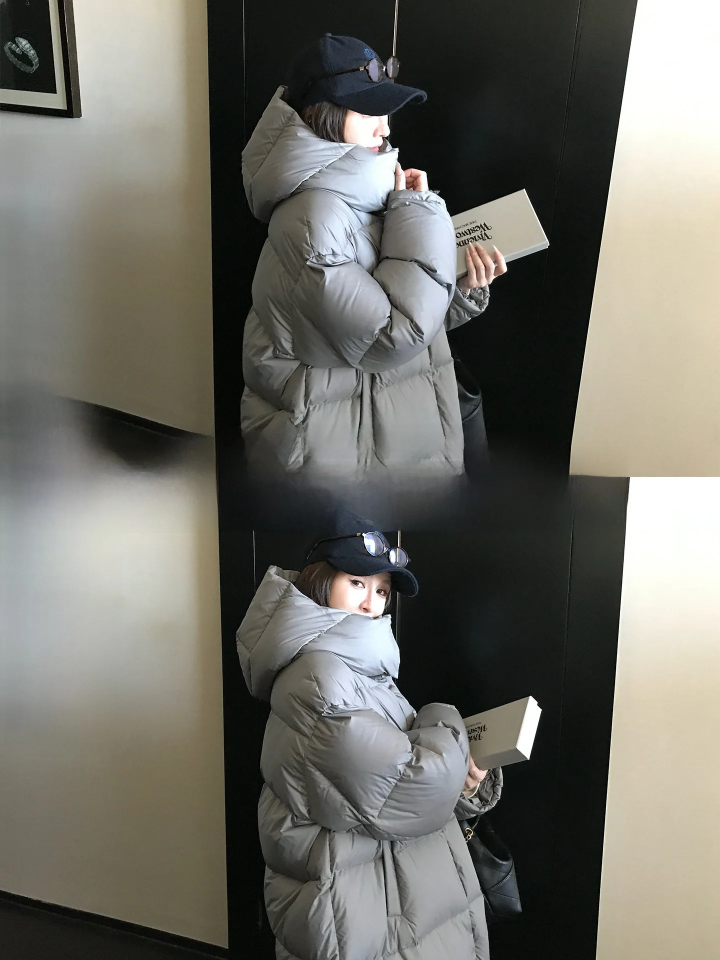 

Пуховик Skk Store Long Puffer Jaet 440G с высоким содержанием пуха, водонепроницаемый, ветрозащитный, грязеотталкивающий, с капюшоном, повседневный, свободного кроя, 90% белый пух