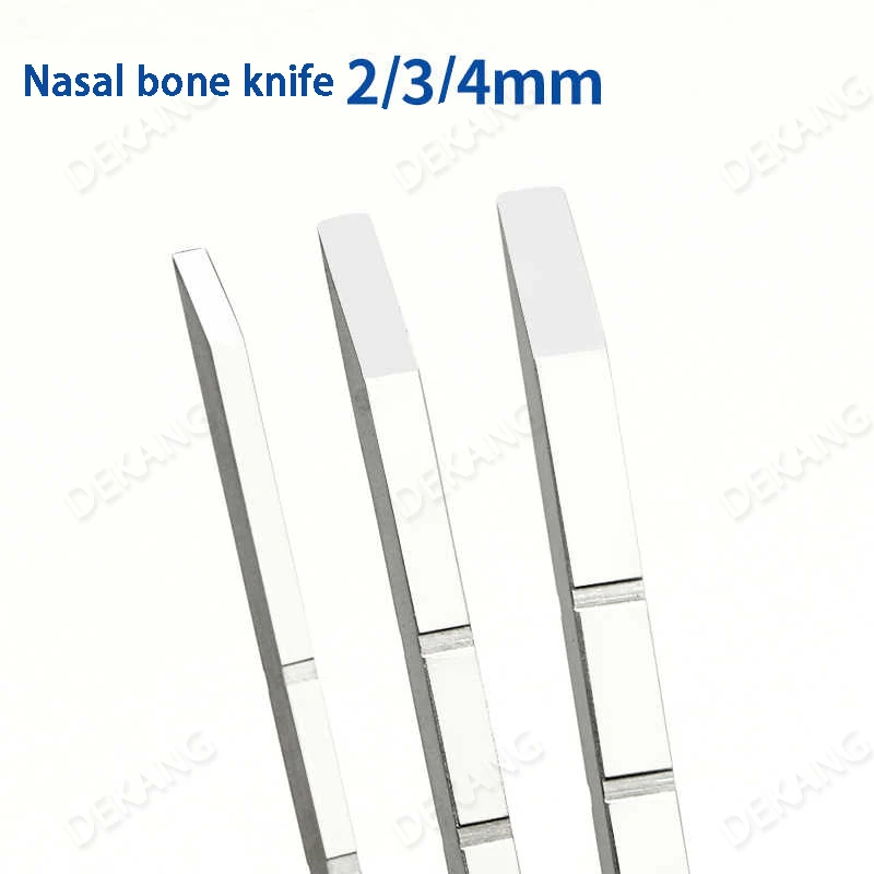 สิ่วกระดูกด้ามกลมสแตนเลส มีดกระดูก เครื่องมือจมูก แบบพลั่ว