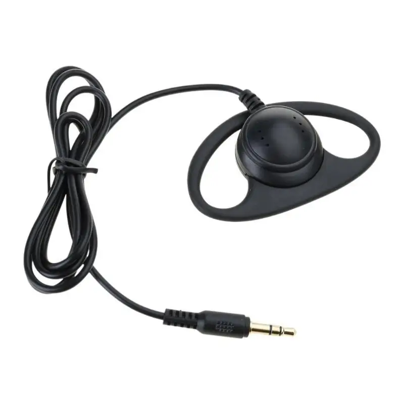 31BA USB C/3.5mm Single Side Ear Hook Earphone Earbud Headsets for Mobile Phone Tablet PC Computer MP3 Players for Phone