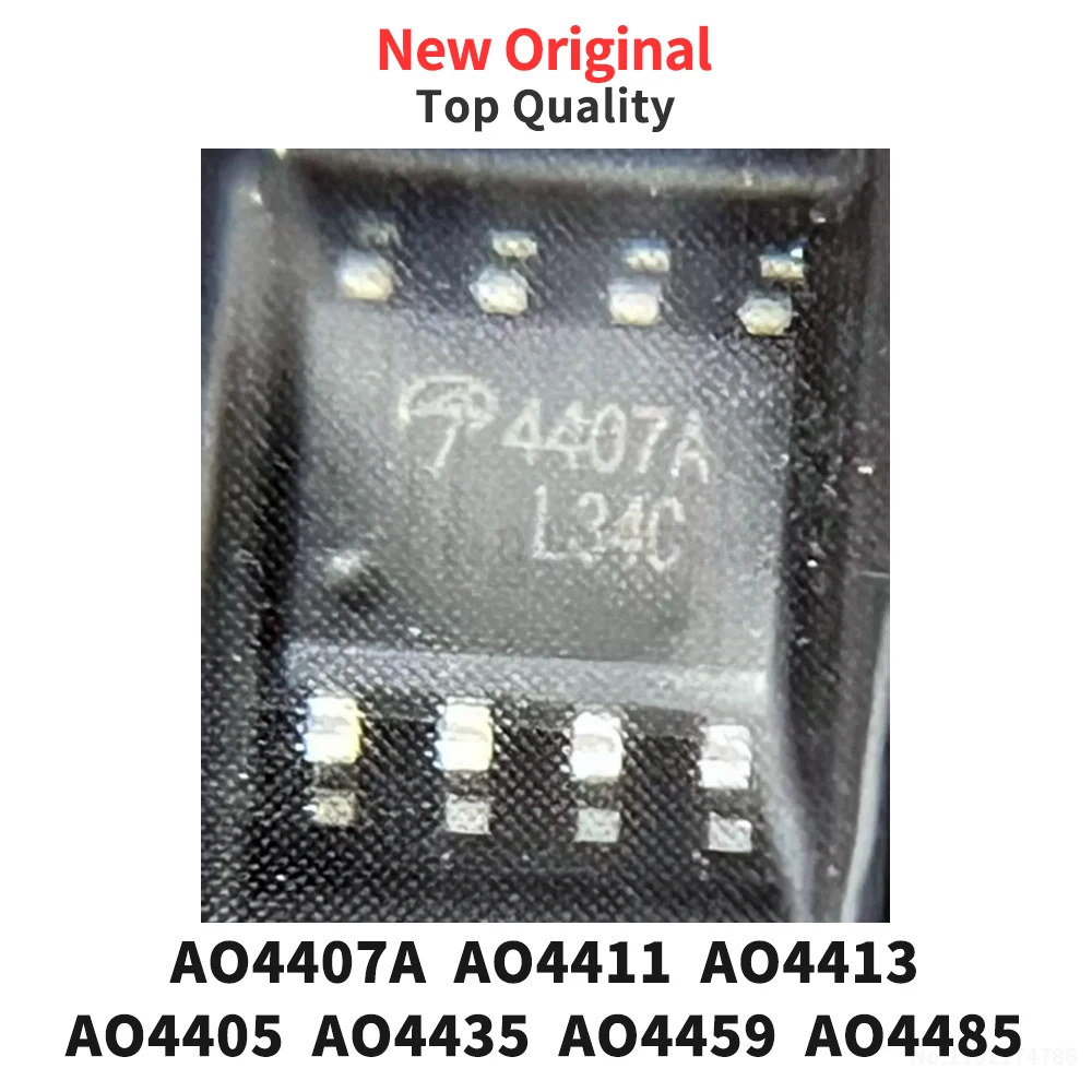 (10 Pcs) AO4407A AO4411 AO4413 AO4405 AO4435 AO4459 AO4485 SOP-8 New Original